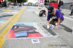 CityScope Net at Houston Via Colori Street Painting Festival