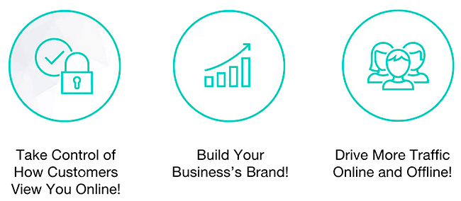 Take Control of How Customers View You Online - Build Your Business Brand - Drive More Traffic Online and Offline